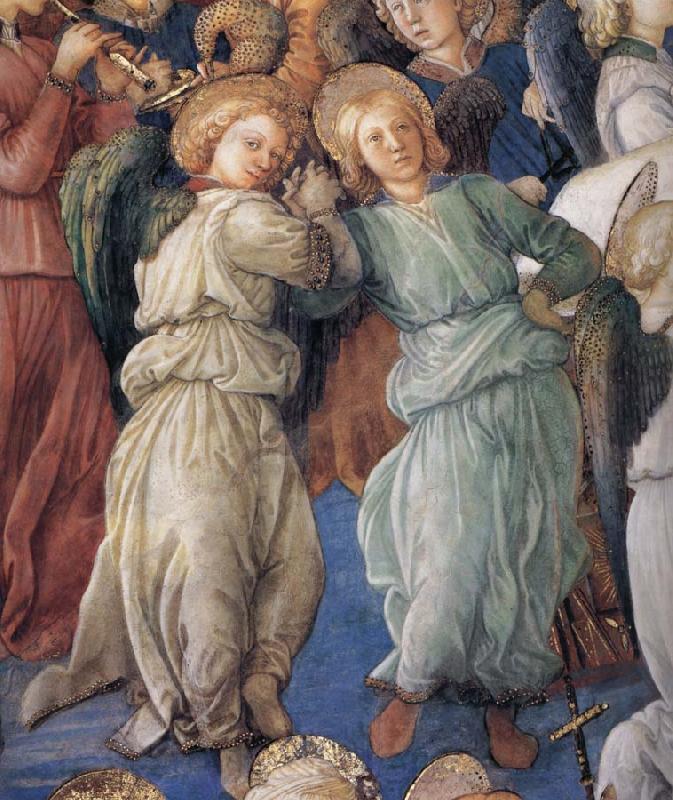 Fra Filippo Lippi Details of The Coronation of the Virgin Norge oil painting art